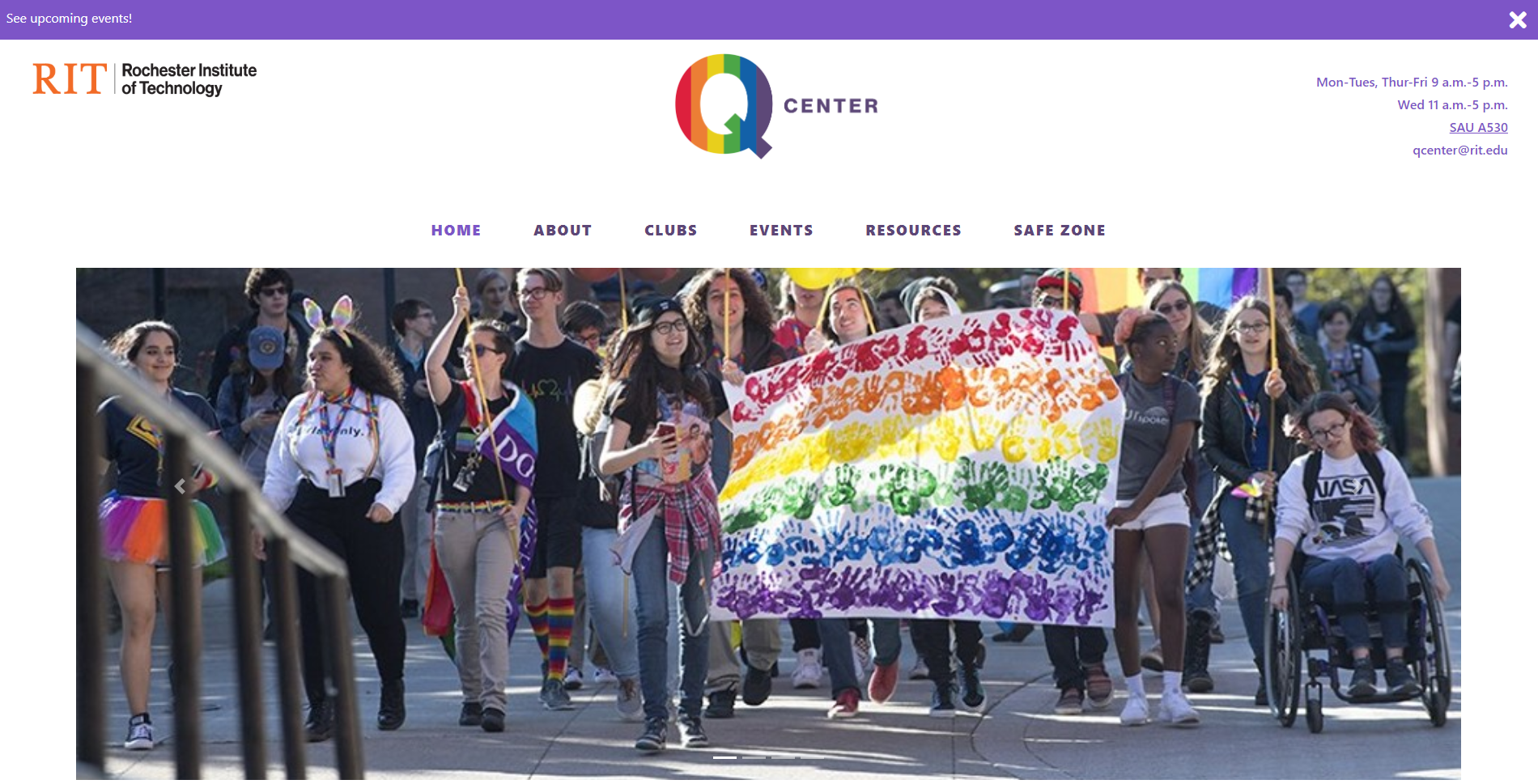 Q Center Website