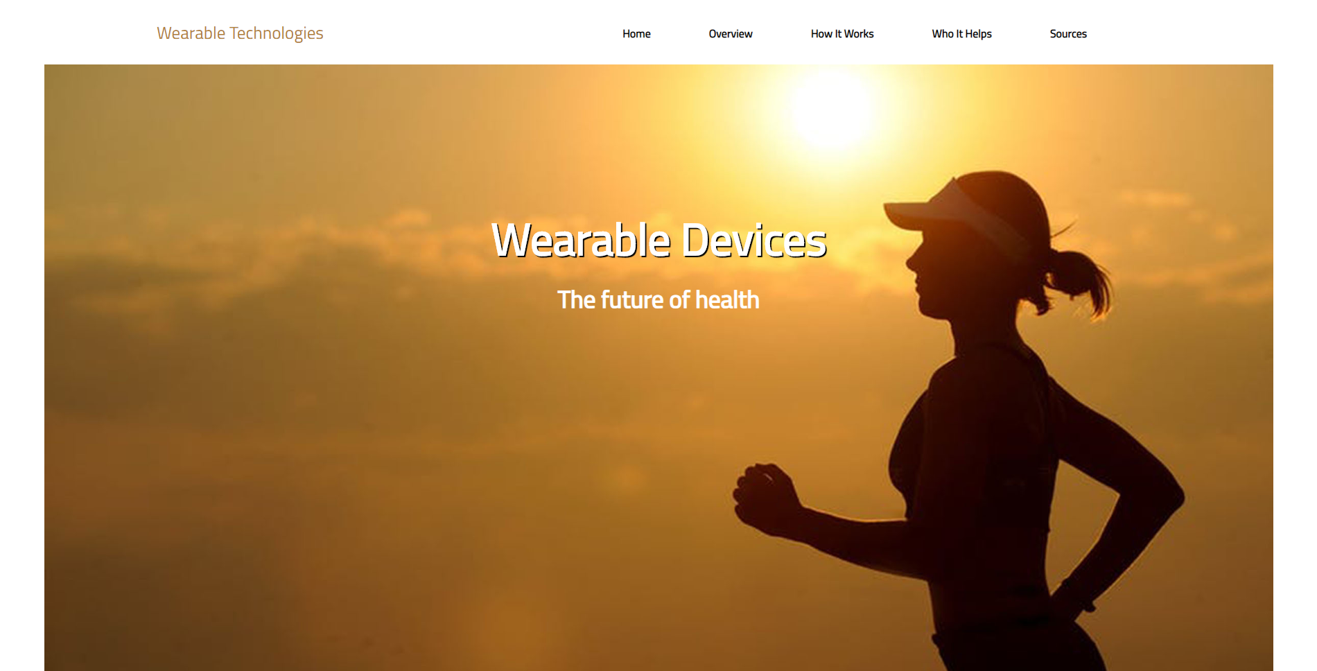 Wearble Devices website